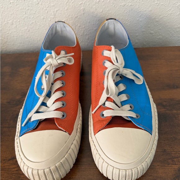 Zara Other - Colorful Blue and Orange Sneakers Zara